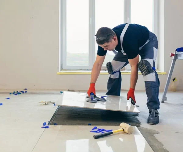 Floor and wall tiling5