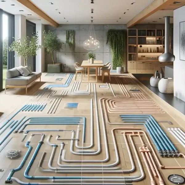 Under floor heating8